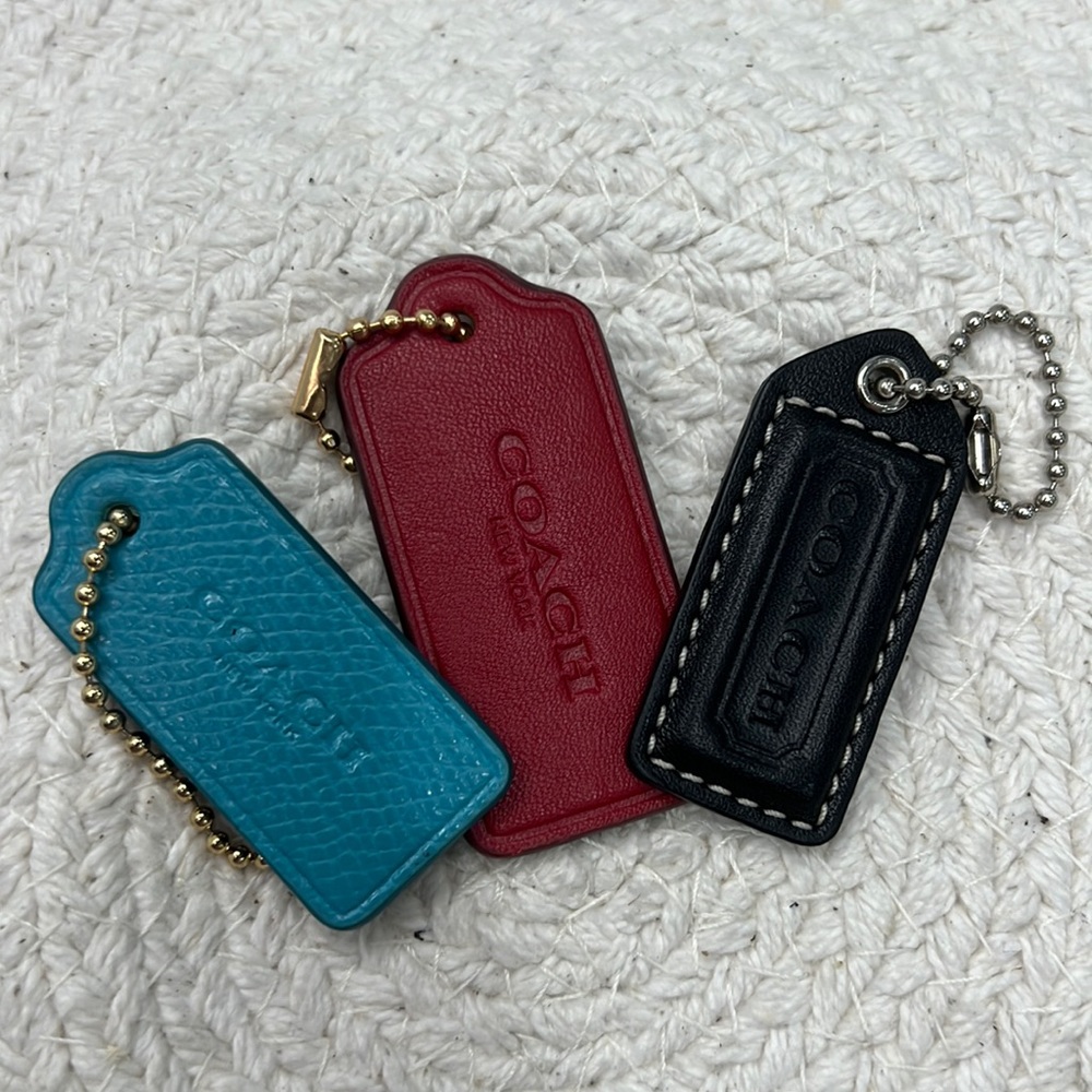 Coach Bag Charm Bundle of 3